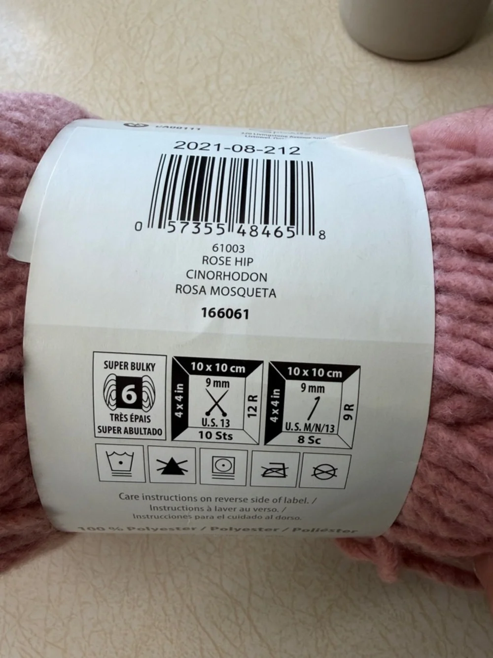 Bernat Forever Fleece Rose Hip